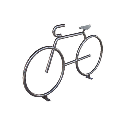 Paraciclo de piso - BIKE - Ado urban - para espaço público / em aço inoxidável / da linha comercial