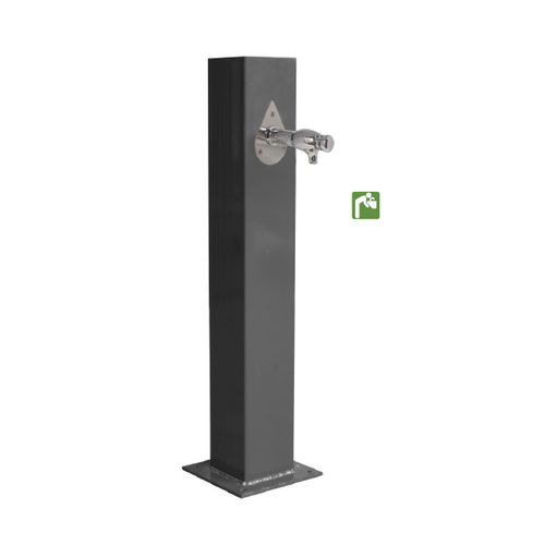 Bebedouro para ambiente externo - GOTA - Ado urban - em aço inoxidável / em ferro / da linha residencial
