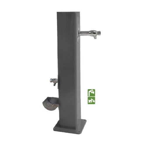 Bebedouro para cães - DOGI - Ado urban - para ambiente externo / em aço inoxidável / em ferro