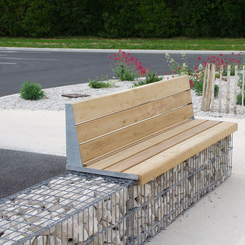 Gabião para ambiente externo - MOBILIER EVOL - ID GABION - L'AGENCE URBAINE