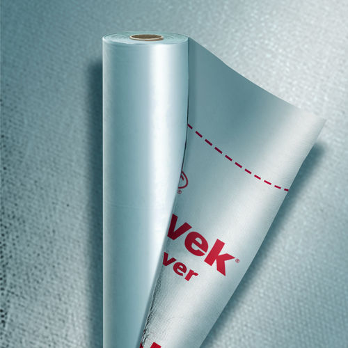 Membrana têxtil em compósito - TYVEK® SOFT SILVER - Baltijos Brasta - para telhado / resistente ao fogo