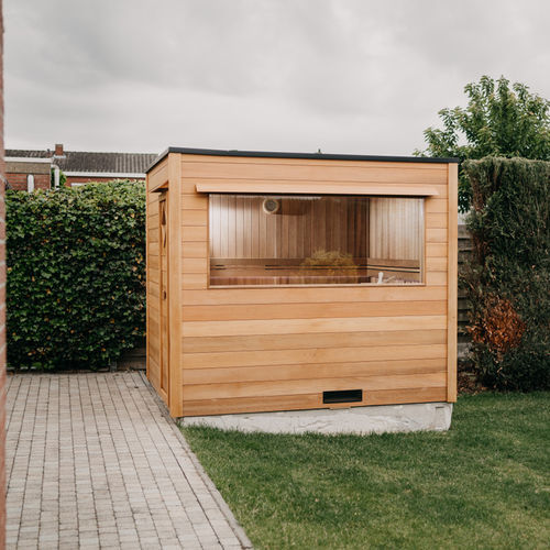 Sauna finlandesa - CHALEUR - Alpha Wellness Sensations - de infravermelho / bio / banho turco