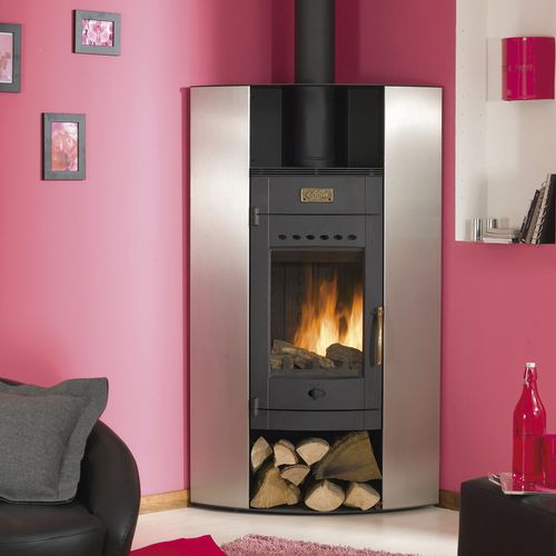 Salamandra a lenha - UZON - GODIN export - 0–5 kW / 9 kW / de canto