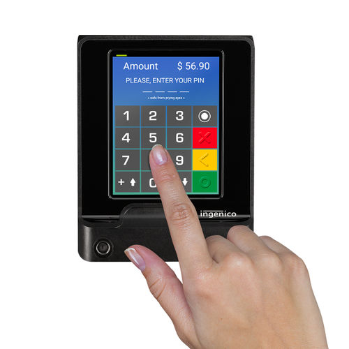 Máquina de pagamento de autoatendimento - Self All-in-one - Cortina Atelier - com display digital / com tela sensível ao toque / sem fio
