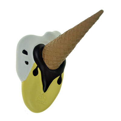 Cabide de parede de design original - GELATO - Antartidee snc - de resina / individual