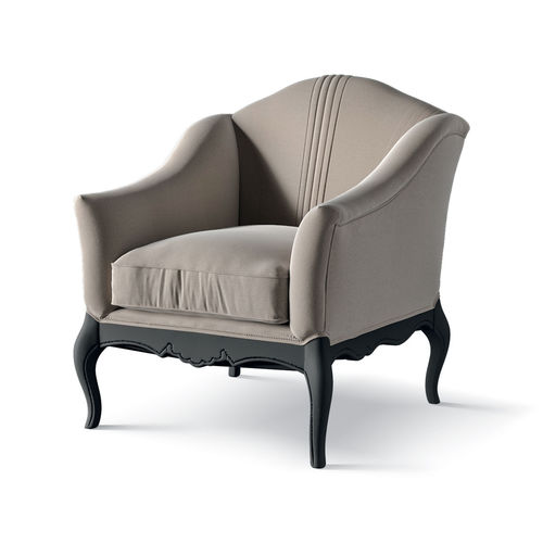 Poltrona de estilo - ART. 5937 - CARPANESE HOME - em couro / em tecido / personalizável