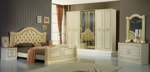 Cama de casal - SERENA PADDED - Ben Company srl Industria Mobili - de estilo / estofada / com cabeceira