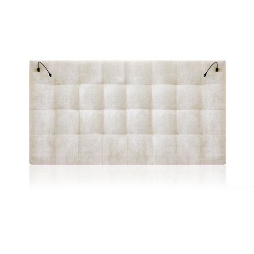 Cabeceira para cama de casal - MODERNE : 8003 - Elite Sa - contemporânea / em tecido / estofada