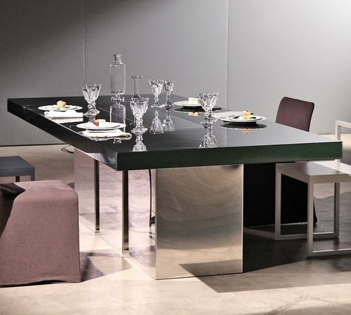 Mesa de jantar de fibra de vidro - Maggiordomo - Laboratorio Mattoni - contemporânea / epóxi / em espuma de poliuretano