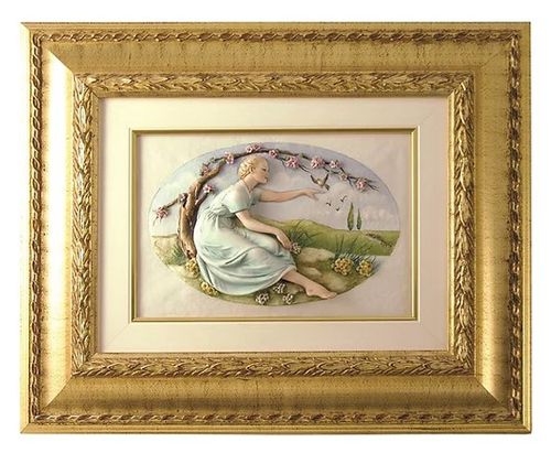 Quadro decorativo paisagem - Summer - Porcellane Principe snc