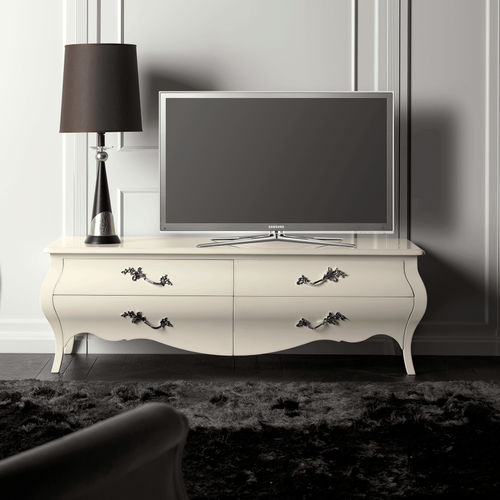 Rack de TV de estilo - CVA016 - Prestige srl unipersonale - baixo / em cerejeira