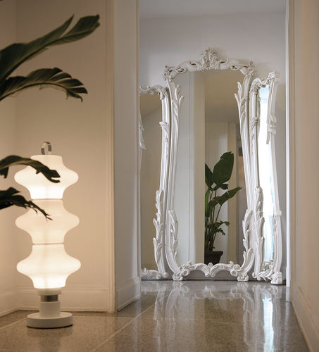 Espelho de piso - Prestige srl unipersonale - de estilo / branco