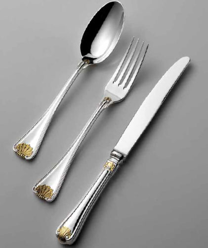 Talher em metal prateado - CELLINI - Rino Greggio Argenterie spa - para uso doméstico / da linha comercial