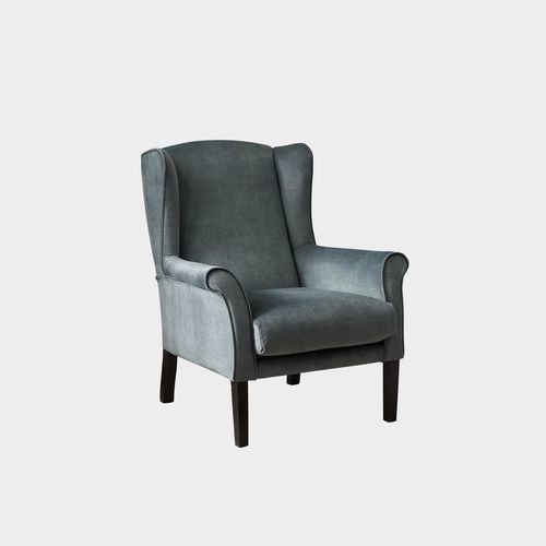 Poltrona contemporânea - LOYRA - Tapizados Acomodel Yecla sl - em espuma de poliuretano / em tecido / em faia