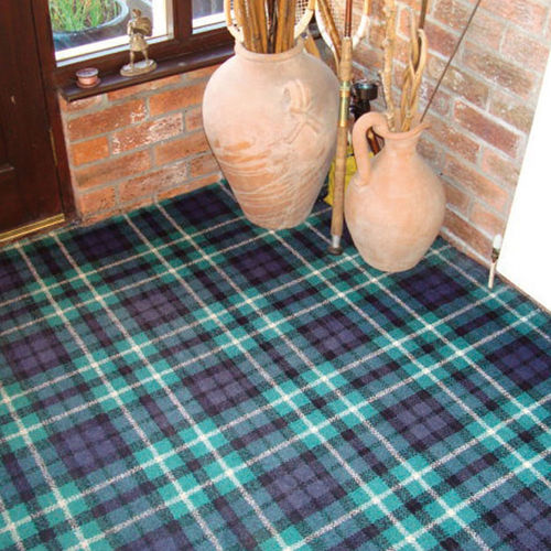 Carpete tecido - GRAHAM TARTAN  - STEVENS AND GRAHAM - de lã / em nylon / para o setor terciário