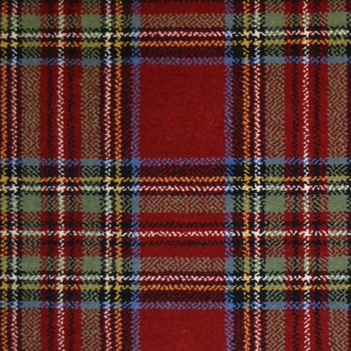 Carpete tecido - STEWART ROYAL TARTAN  - STEVENS AND GRAHAM - de lã / em nylon / para o setor terciário