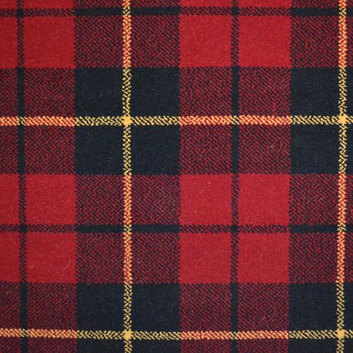 Carpete tecido - WALLACE RED TARTAN  - STEVENS AND GRAHAM - de lã / em nylon / para o setor terciário