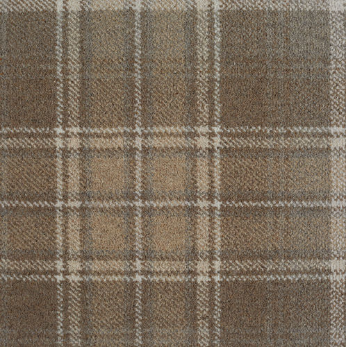 Carpete tecido - ASPEN TARTAN - STEVENS AND GRAHAM - de lã / em nylon / quadriculado
