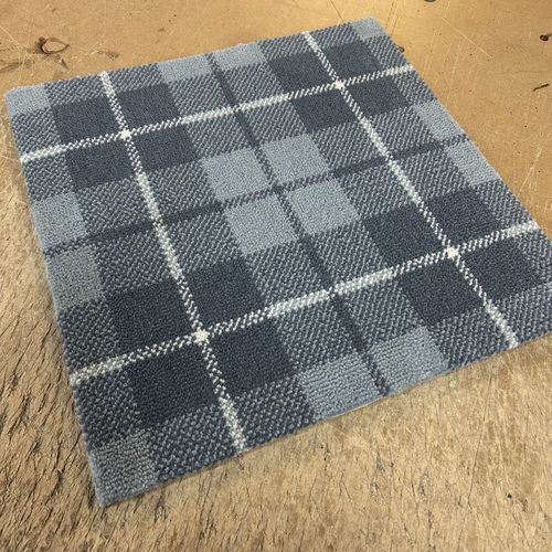 Tapete clássico - BAY OF THE GLEN TARTAN - STEVENS AND GRAHAM - quadriculado / em nylon / de lã