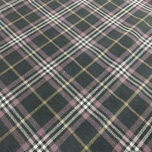 Tapete clássico - HEATHERS TARTAN - STEVENS AND GRAHAM - quadriculado / em nylon / de lã