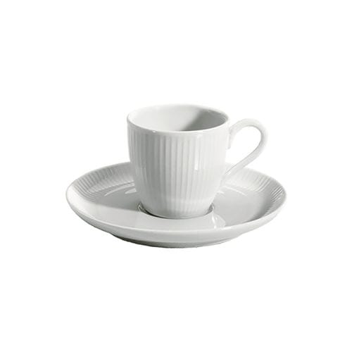 Xícara de café em porcelana - PLISSÉ - PILLIVUYT
