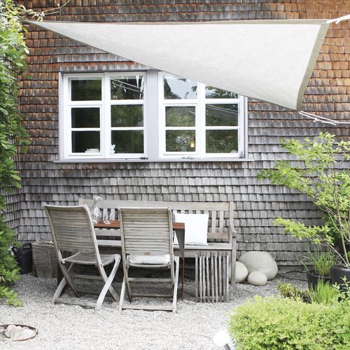 Toldo-vela resistente a UV - TY280 - RAUMGESTALT - triangular / em Tyvek®