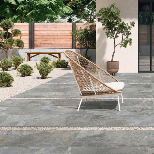 Placas de revestimento em porcelana - SURAT   - ALAPLANA - fosca / com acabamento natural / para ambiente externo
