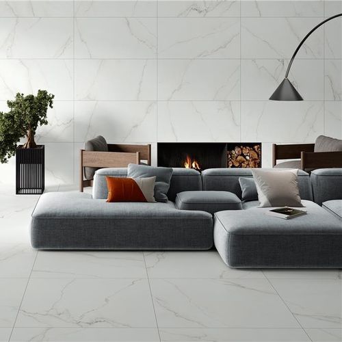 Placas de revestimento em grés porcelanato - LINCON - ALAPLANA - polida / acetinada / para ambiente interno