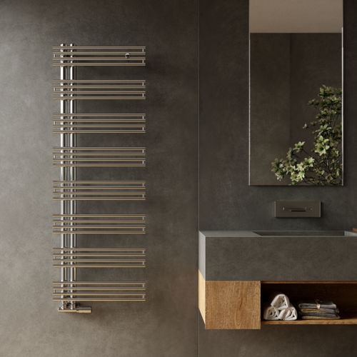 Aquecedor de toalhas a água quente - KELLY 18 - CORDIVARI DESIGN - 0 W–500 W / 501 W–750 W / contemporâneo