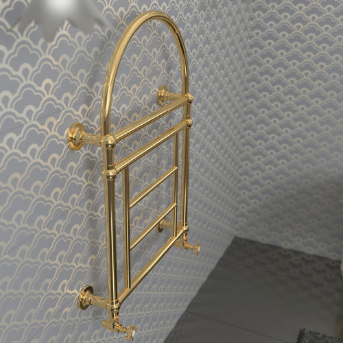 Aquecedor de toalhas a água quente - RETRÒ III - CORDIVARI DESIGN - clássico / em latão / cor personalizável