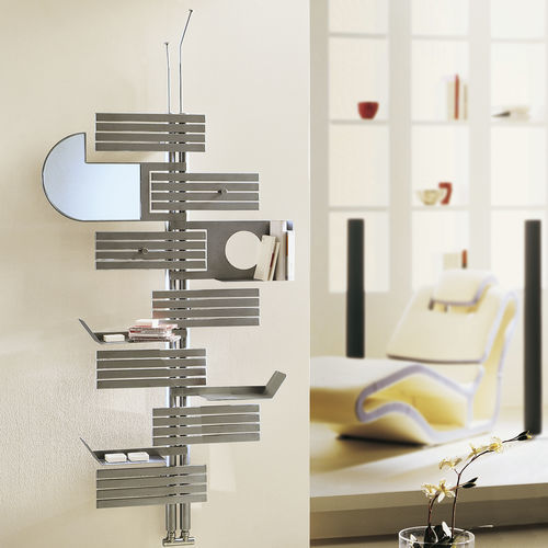 Aquecedor de toalhas a água quente - BABYLA - CORDIVARI DESIGN - 0 W–500 W / contemporâneo / em aço inoxidável