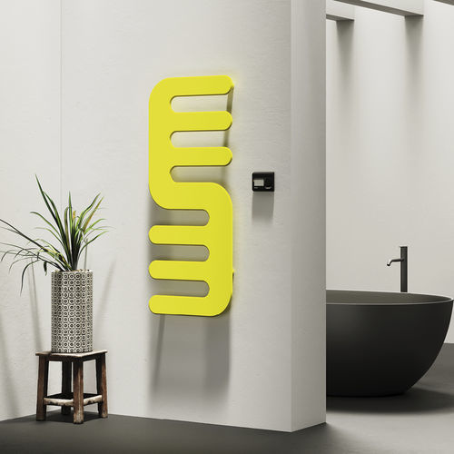 Toalheiro elétrico - HAND - CORDIVARI DESIGN - 500 W / contemporâneo / em aço-carbono