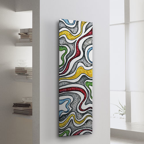Radiador a água quente - FRAME PICTURE GRAPHIC - CORDIVARI DESIGN - 0 W–500 W / contemporâneo / metálico