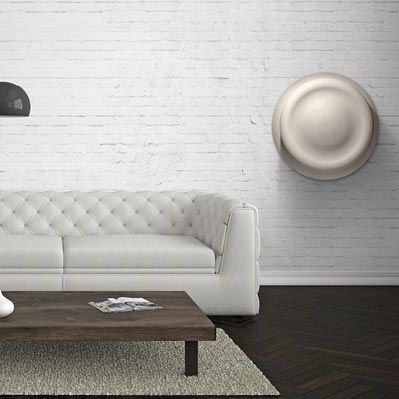 Radiador elétrico - TERRA 400 - HOM - 0 W–500 W / contemporâneo / em terracota