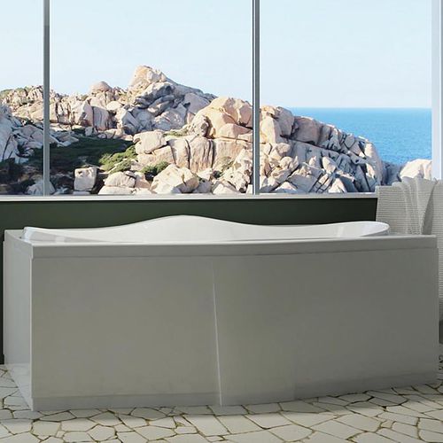 Banheira freestanding - SARDEGNA - RELAX DESIGN - em acrílico / para balneoterapia / branca