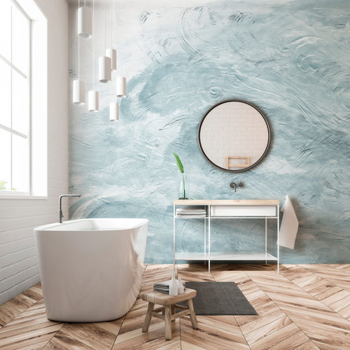 Papel de parede contemporâneo - AZUMI - Tecnografica Italian Wallcoverings - em fibra de celulose / em tecido não tecido / em fibra de vidro