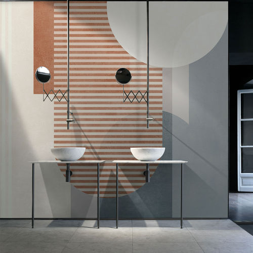 Papel de parede vintage - JANIS - Tecnografica Italian Wallcoverings - em fibra de celulose / em tecido não tecido / em fibra de vidro
