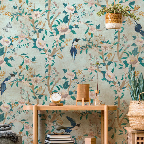 Papel de parede rétro - SONET - Tecnografica Italian Wallcoverings - em fibra de celulose / em tecido não tecido / em fibra de vidro