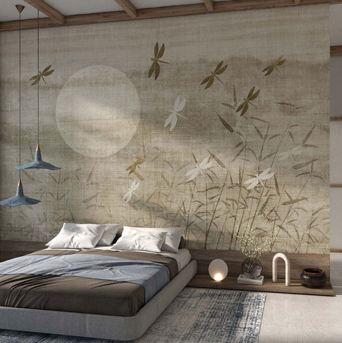 Papel de parede oriental - YUKI - Tecnografica Italian Wallcoverings - em fibra de celulose / em tecido não tecido / em fibra de vidro