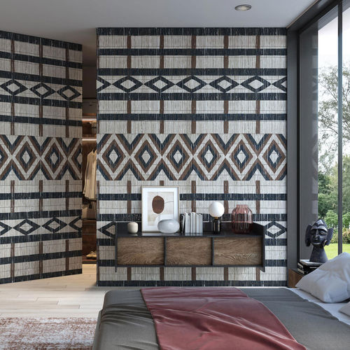 Papel de parede étnico - TIEBELÉ - Tecnografica Italian Wallcoverings - em fibra de celulose / em tecido não tecido / em fibra de vidro