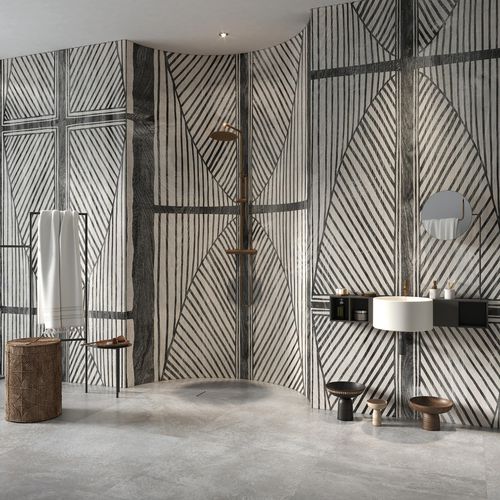 Papel de parede étnico - MASAI - Tecnografica Italian Wallcoverings - em fibra de celulose / em tecido não tecido / em fibra de vidro