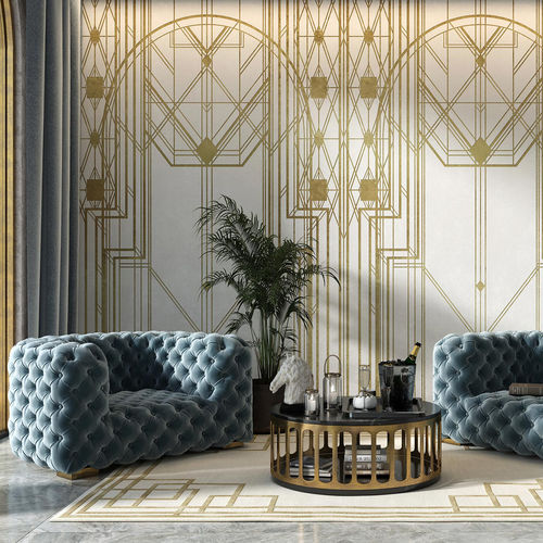 Papel de parede de estilo Art Nouveau - JAY - Tecnografica Italian Wallcoverings - em fibra de celulose / em tecido não tecido / em fibra de vidro