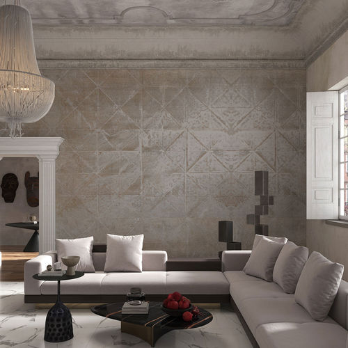 Papel de parede de estilo industrial - KALIMBA - Tecnografica Italian Wallcoverings - em fibra de celulose / em tecido não tecido / em fibra de vidro