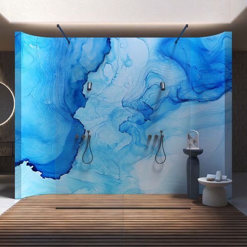 Papel de parede contemporâneo - BLUEDOT - Tecnografica Italian Wallcoverings - em fibra de celulose / em tecido não tecido / em vidro
