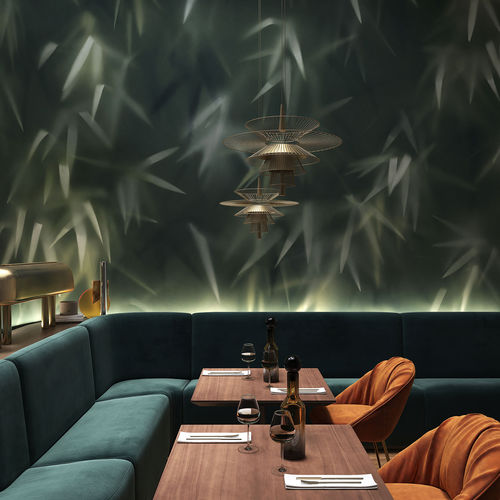 Papel de parede contemporâneo - HAZE - Tecnografica Italian Wallcoverings - em fibra de celulose / em tecido não tecido / em fibra de vidro