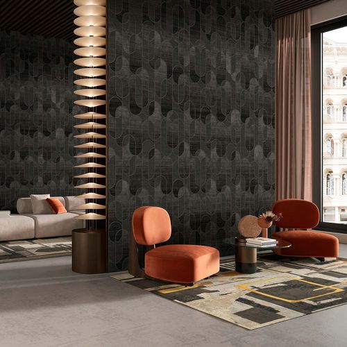 Papel de parede contemporâneo - SINERGY - Tecnografica Italian Wallcoverings - em fibra de celulose / em tecido não tecido / em fibra de vidro