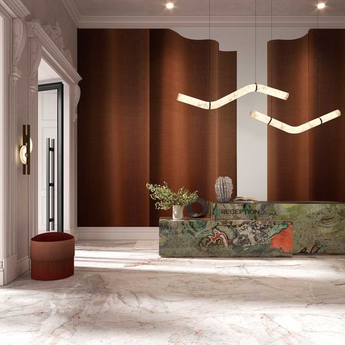 Papel de parede contemporâneo - SIPARIO - Tecnografica Italian Wallcoverings - em fibra de celulose / em tecido não tecido / em fibra de vidro