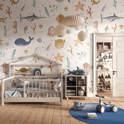 Papel de parede contemporâneo - BUBBLES - Tecnografica Italian Wallcoverings - em fibra de celulose / em tecido não tecido / em fibra de vidro