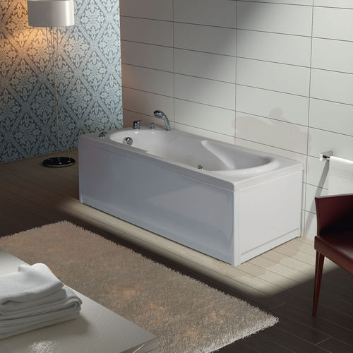 Banheira freestanding - DOMINICA - THERMO DESIGN - em acrílico / para balneoterapia / branca