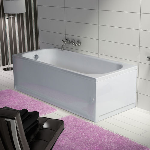 Banheira freestanding - ALASKA - THERMO DESIGN - em acrílico / para balneoterapia / branca